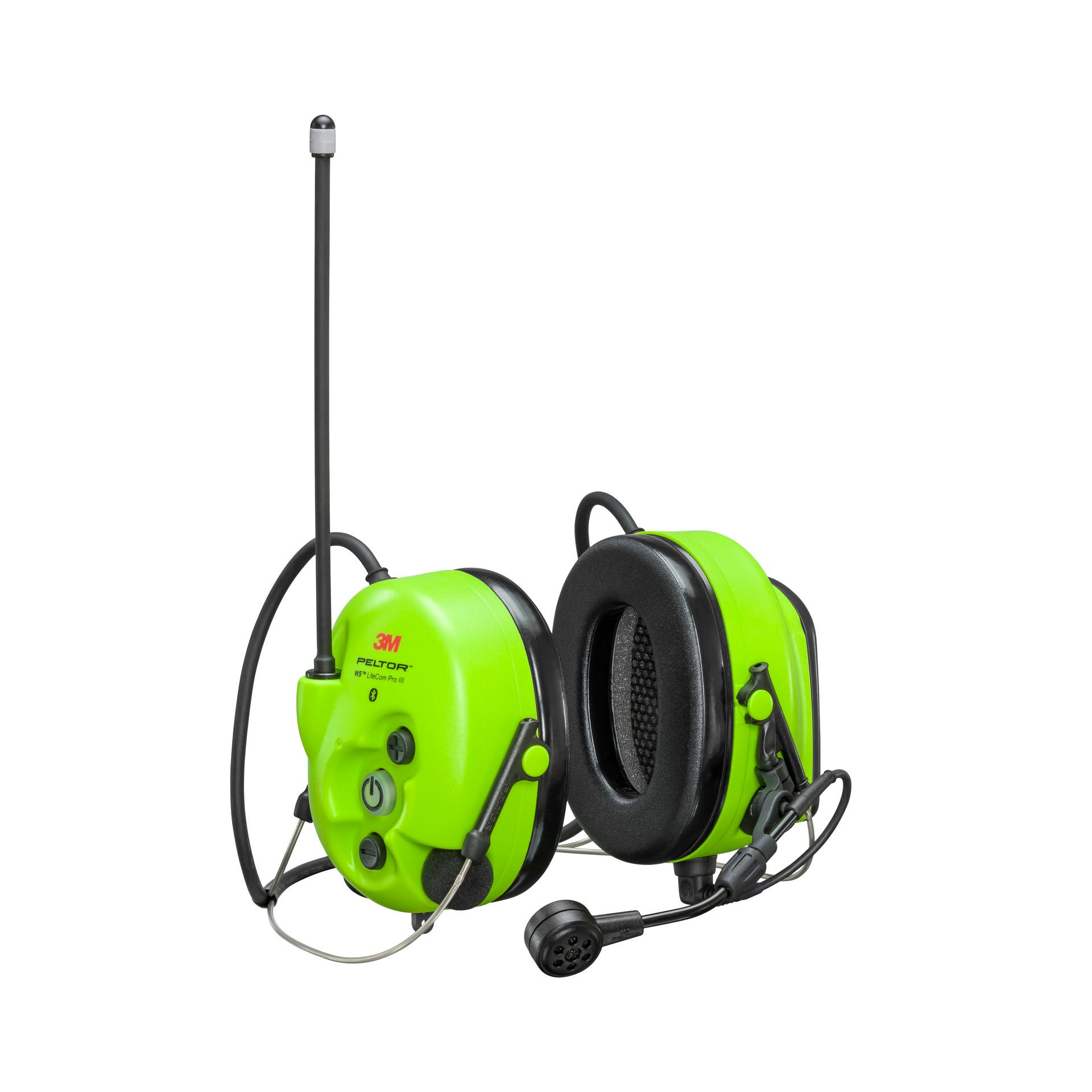 PELTOR WS LITECOM III HI-VIZ
